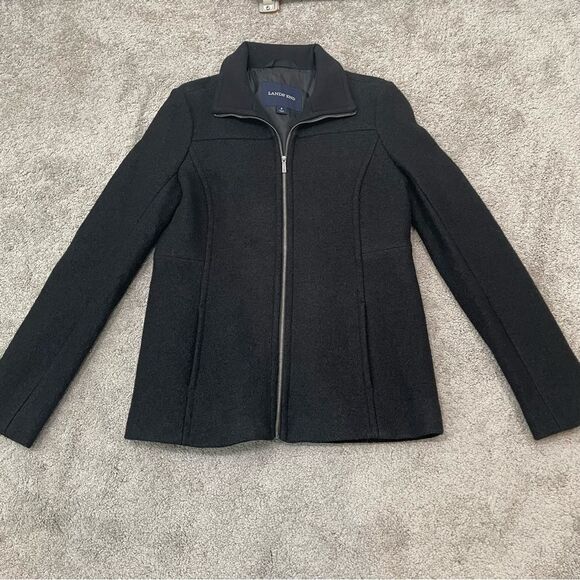 Lands’ End Wool Blend Coat Size 8 - Picture 2 of 13